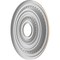 Ekena Millwork Cole PVC Medallion (Canopies up to 4 1/2"), 16"OD x 3 1/2"ID x 1"P, UltraCover Satin Smokey Beige CMP16COGBE - alternate 4